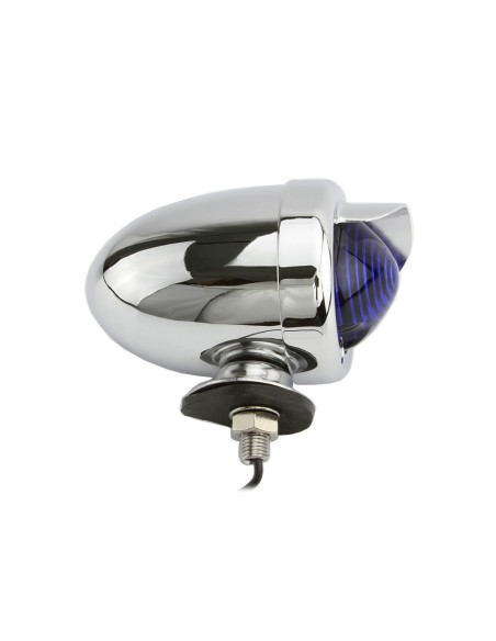 Rear Dummy Light Bullet Chrome/Blue.